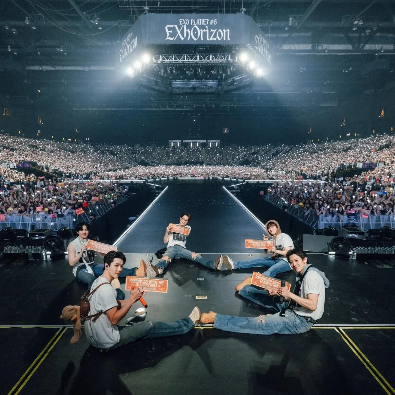 A moment captured by EXO's fan