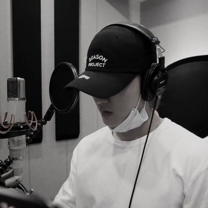 Recent activity shot of Changbin (Stray Kids)