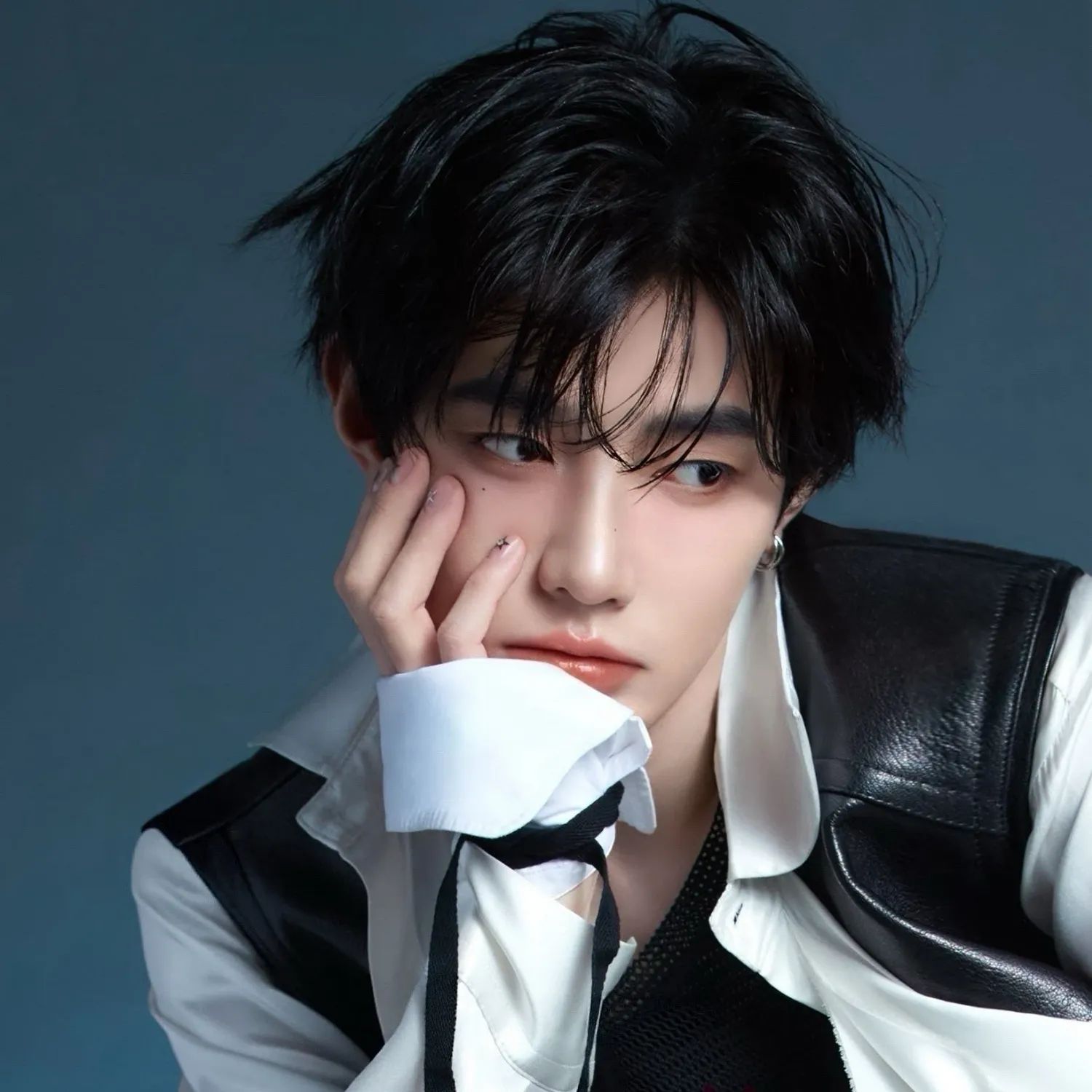 A moment captured by Zhang Hao's fan