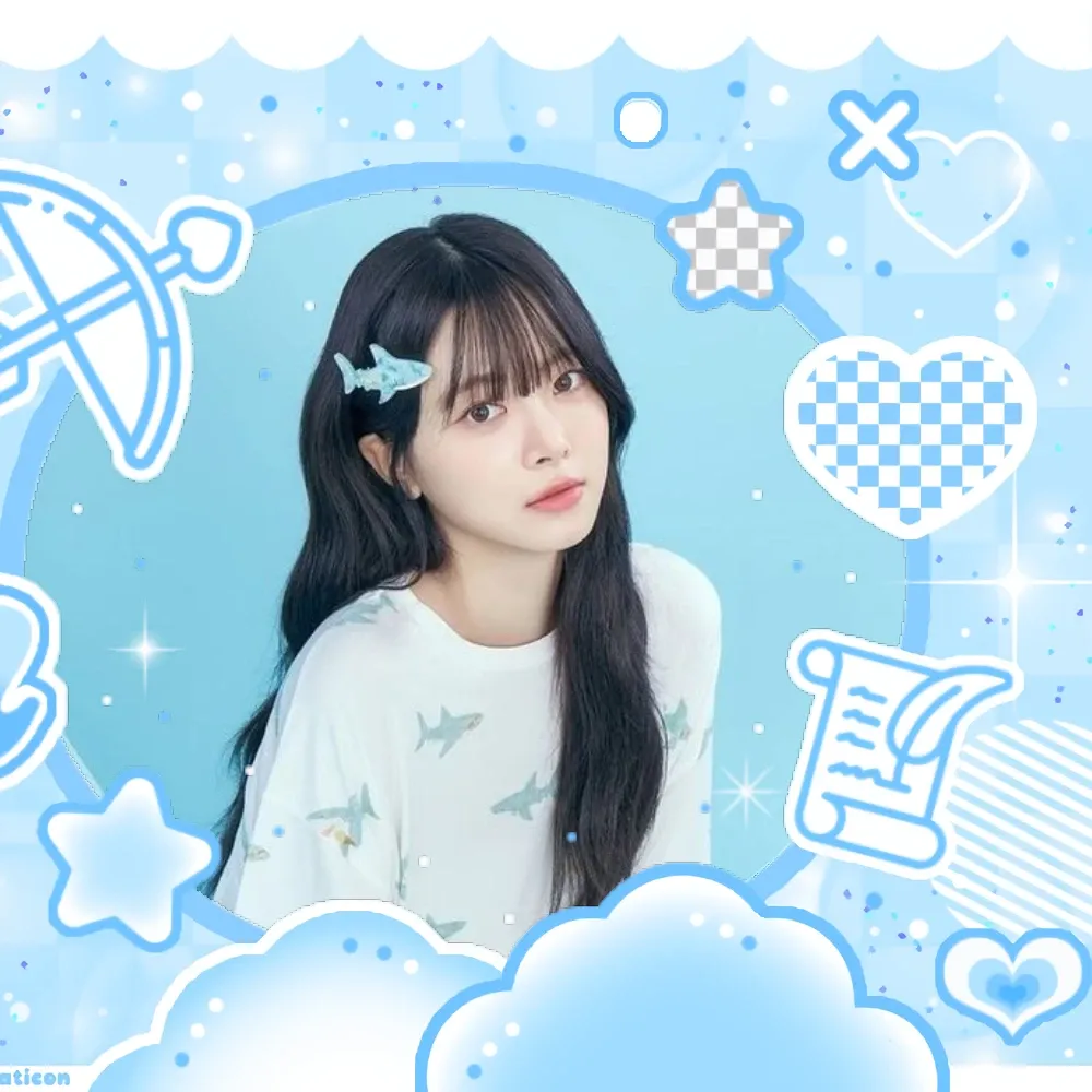 Recent activity shot of Hong Eunchae (LE SSERAFIM)