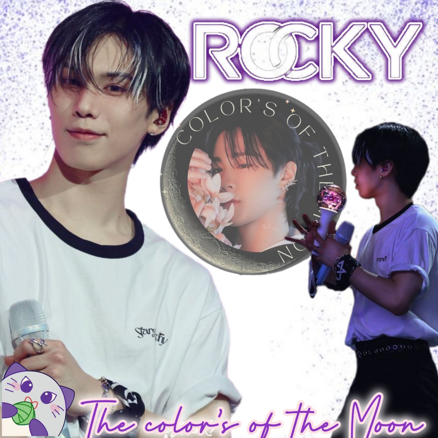 A moment captured by Rocky's fan