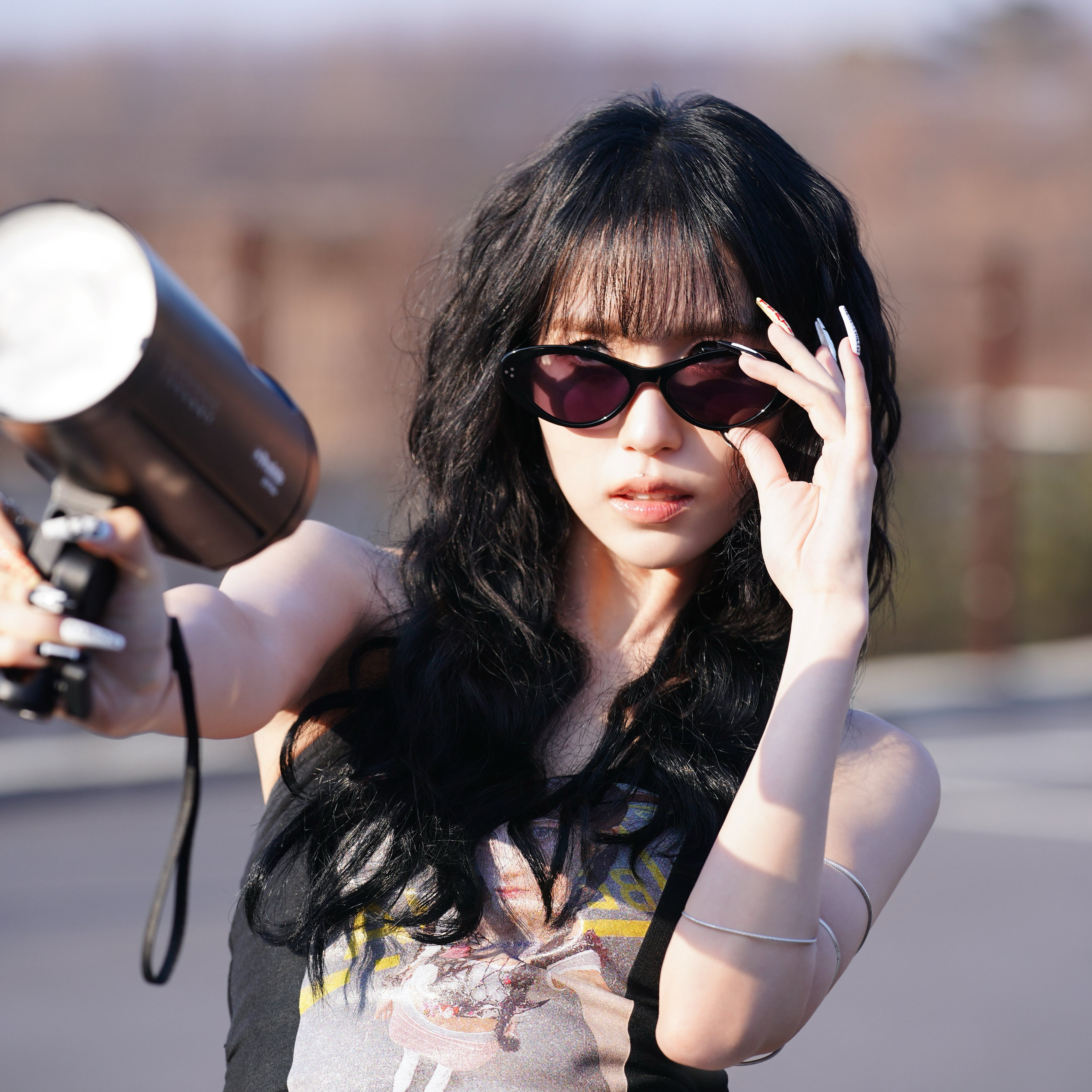 Mina (TWICE)粉絲拍下的瞬間