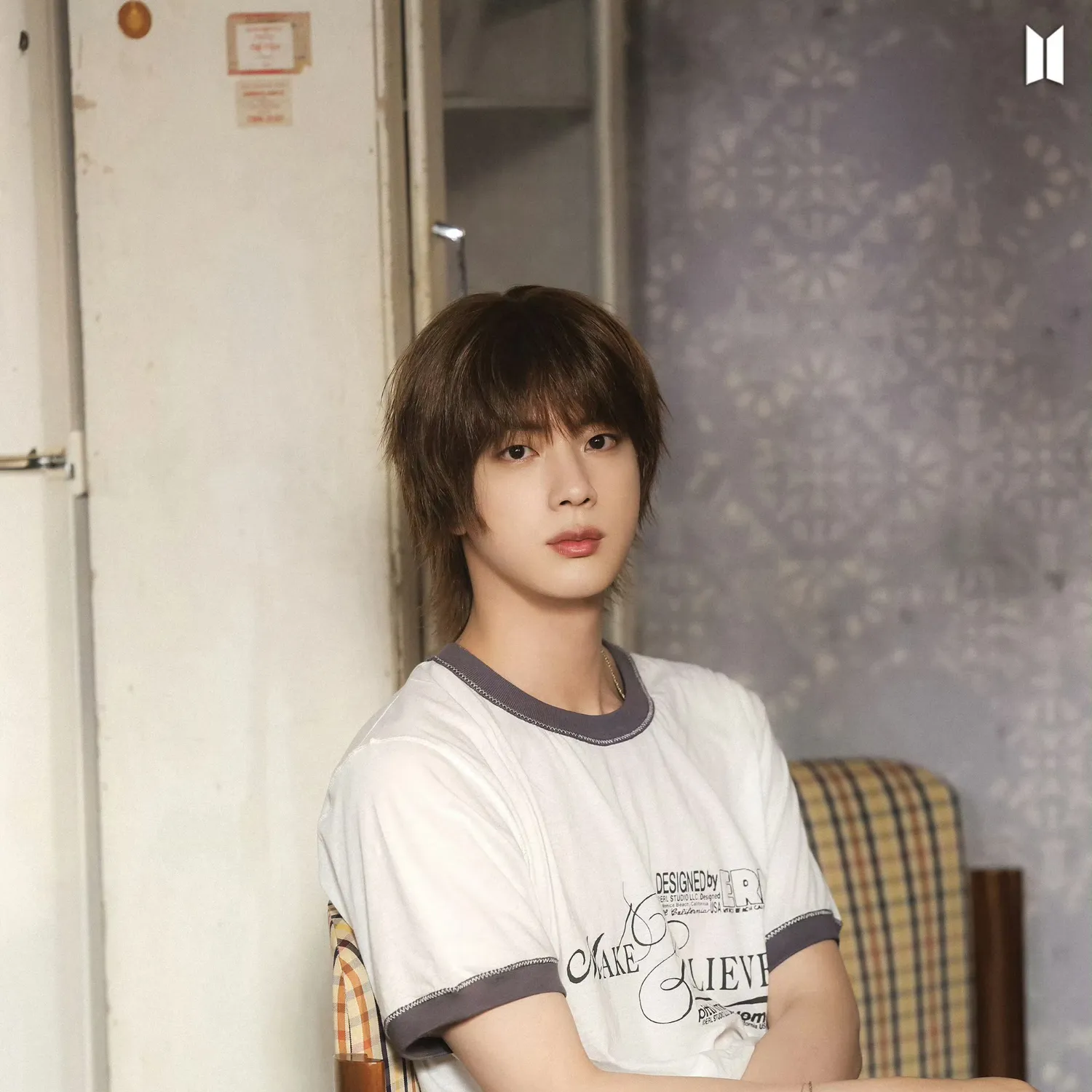 A moment captured by Jin (BTS)'s fan