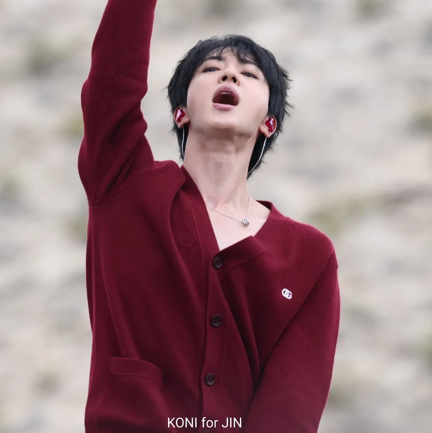 Potret di balik layar Jin (BTS)