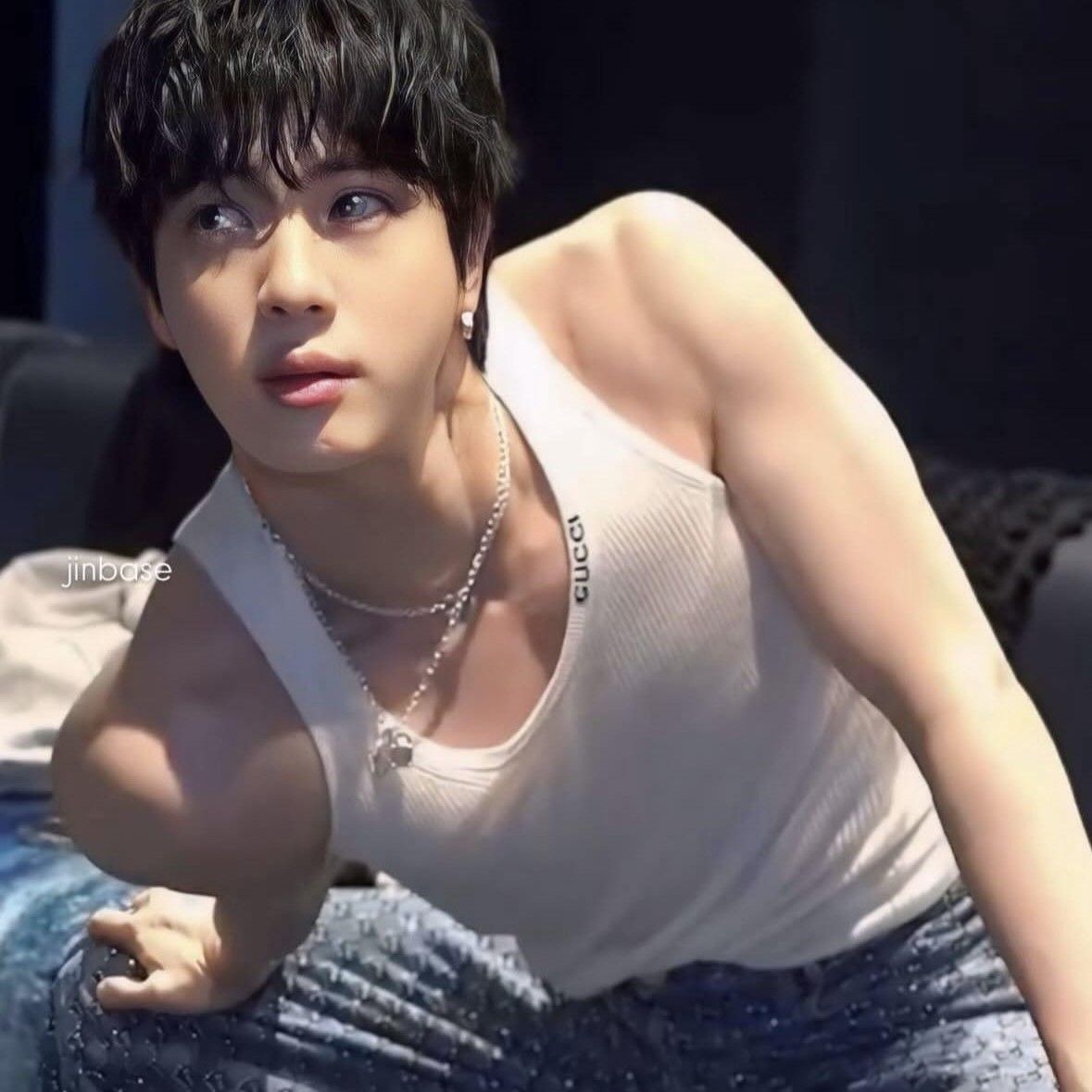 A moment captured by Jin (BTS)'s fan