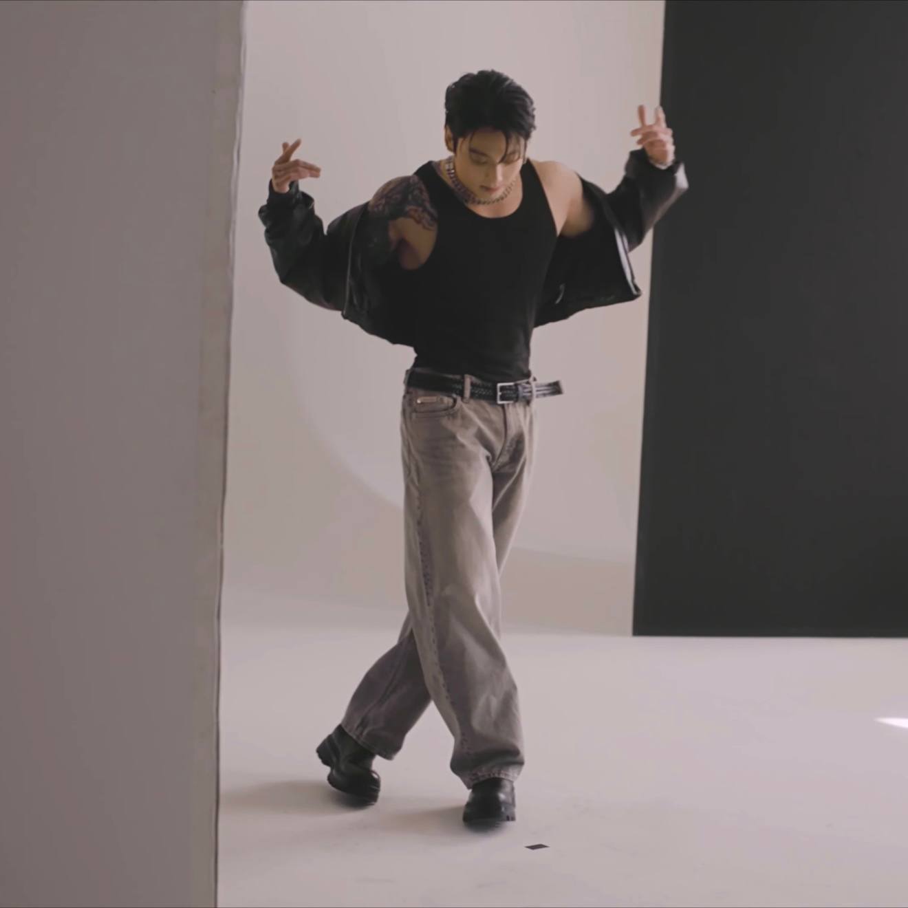 A moment captured by Jungkook (BTS)'s fan