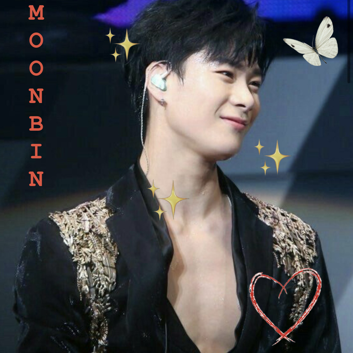 Recent activity shot of Moonbin (ASTRO)