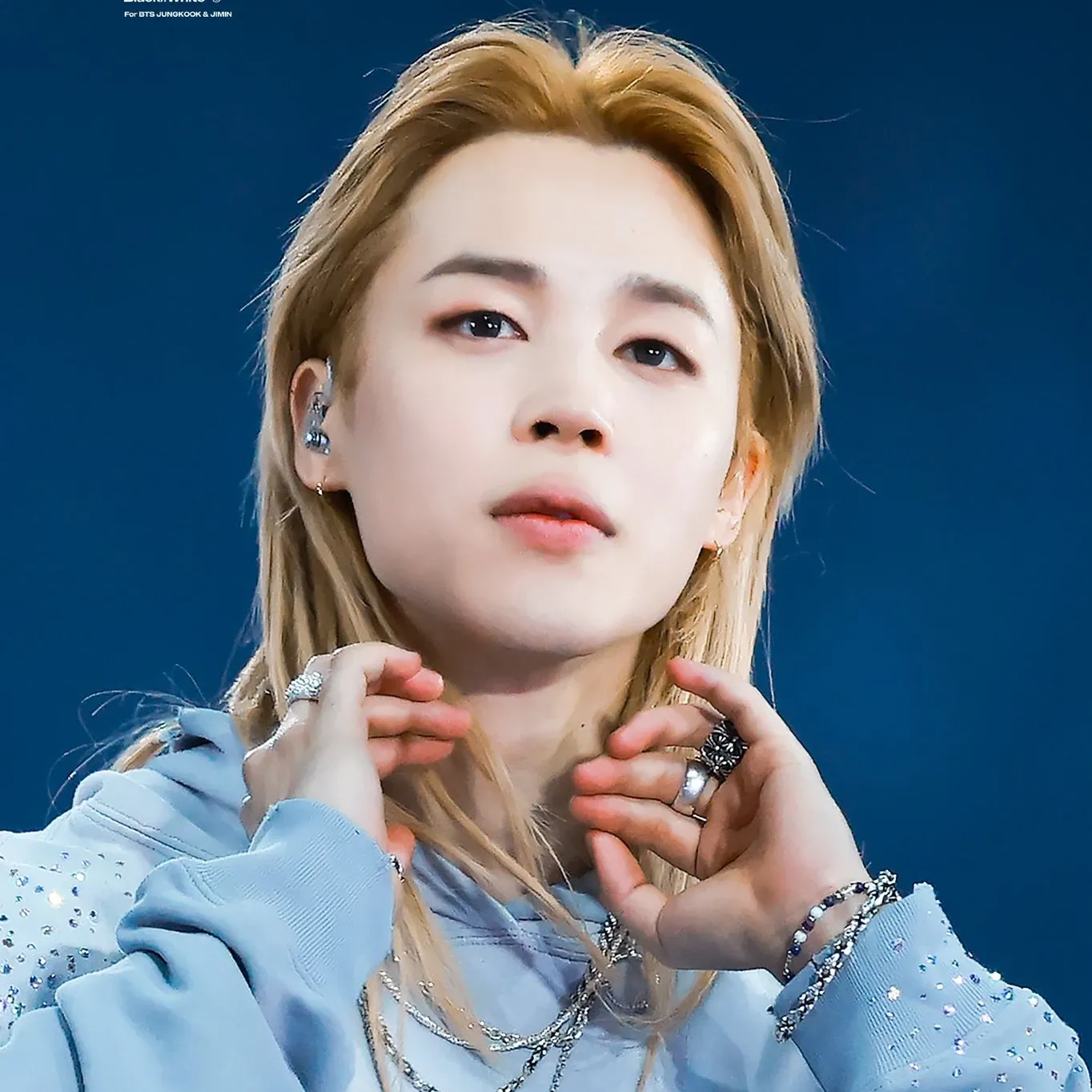 Recent activity shot of Jimin (BTS)