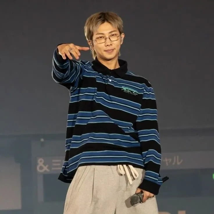 A moment captured by RM (BTS)'s fan