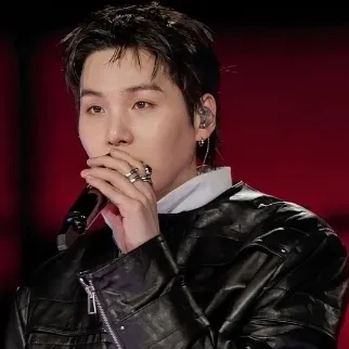 Recent activity shot of SUGA (BTS)