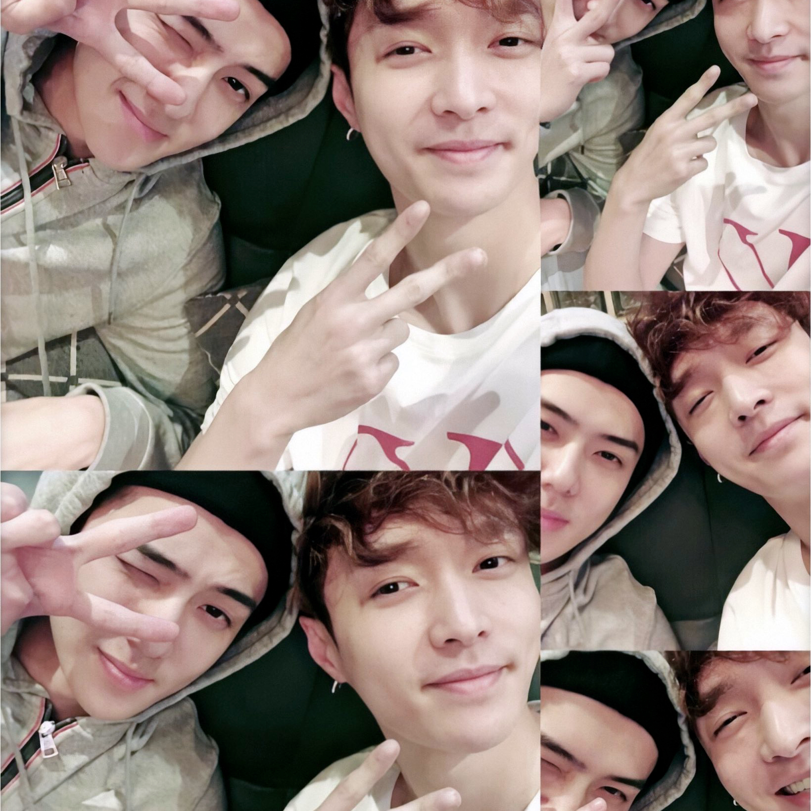 A moment captured by Lay (EXO)'s fan