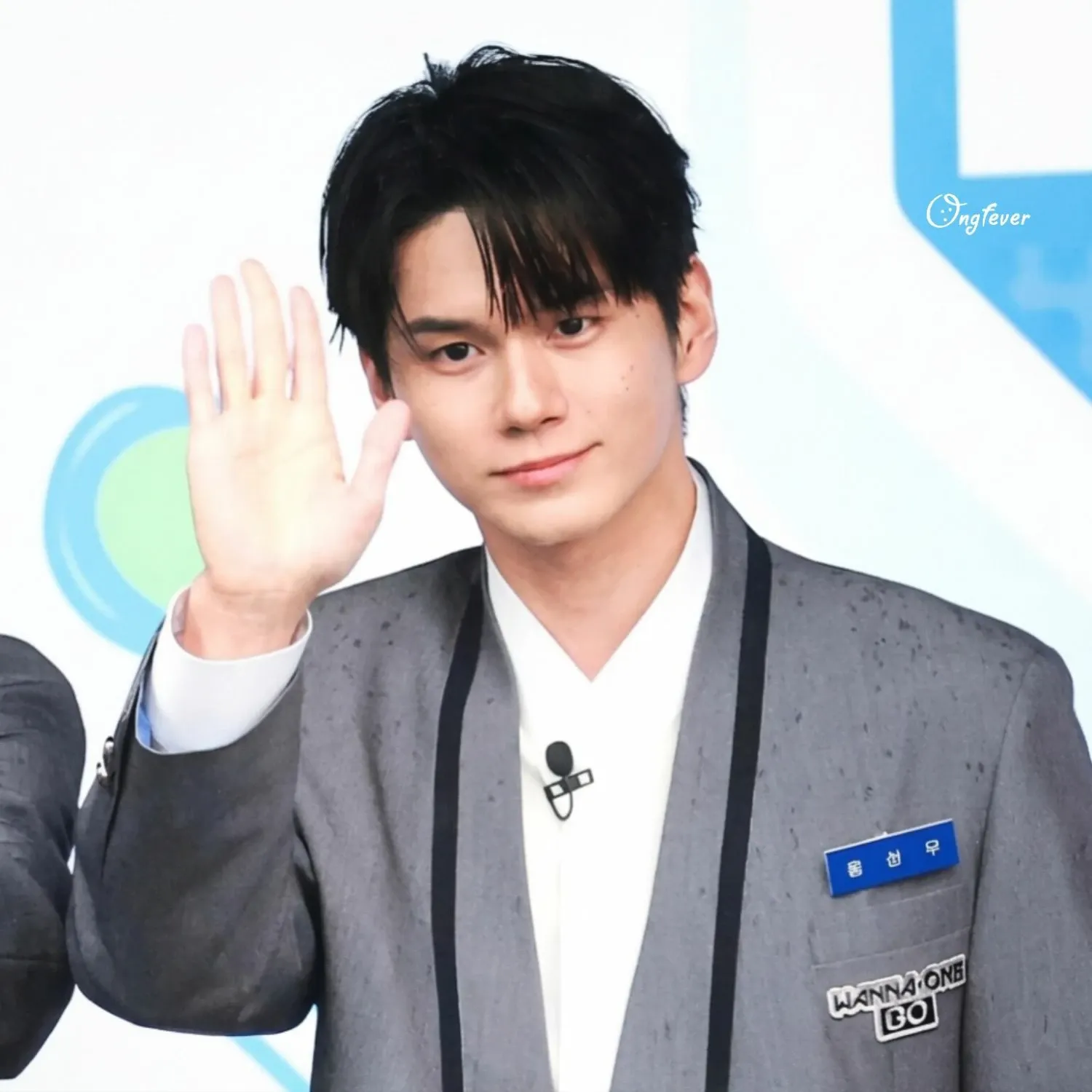 옹성우의 비하인드 컷