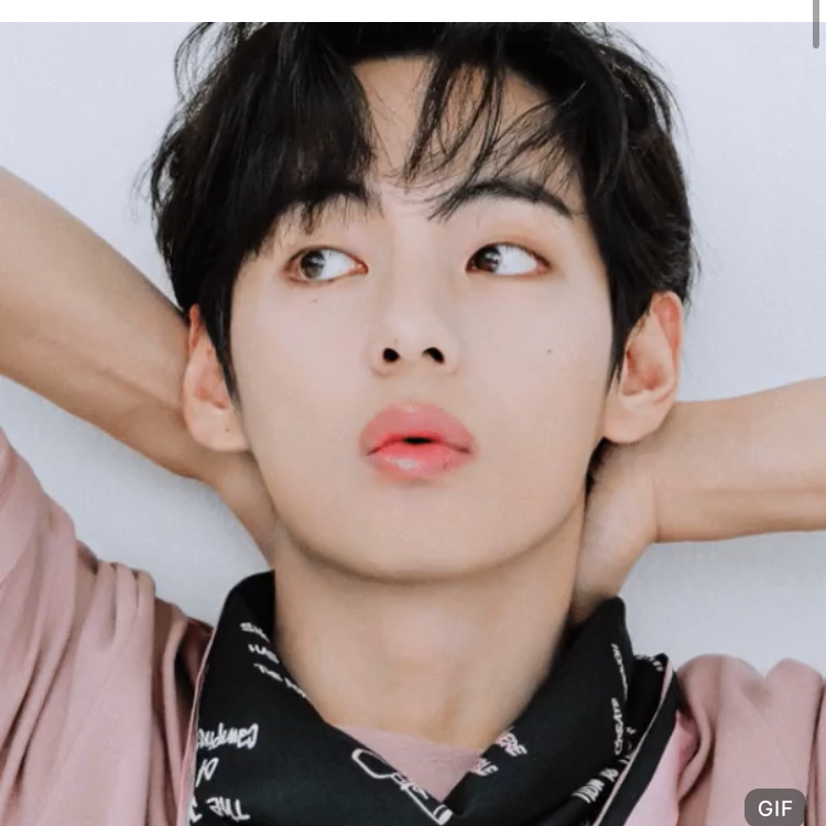 A moment captured by V (BTS)'s fan
