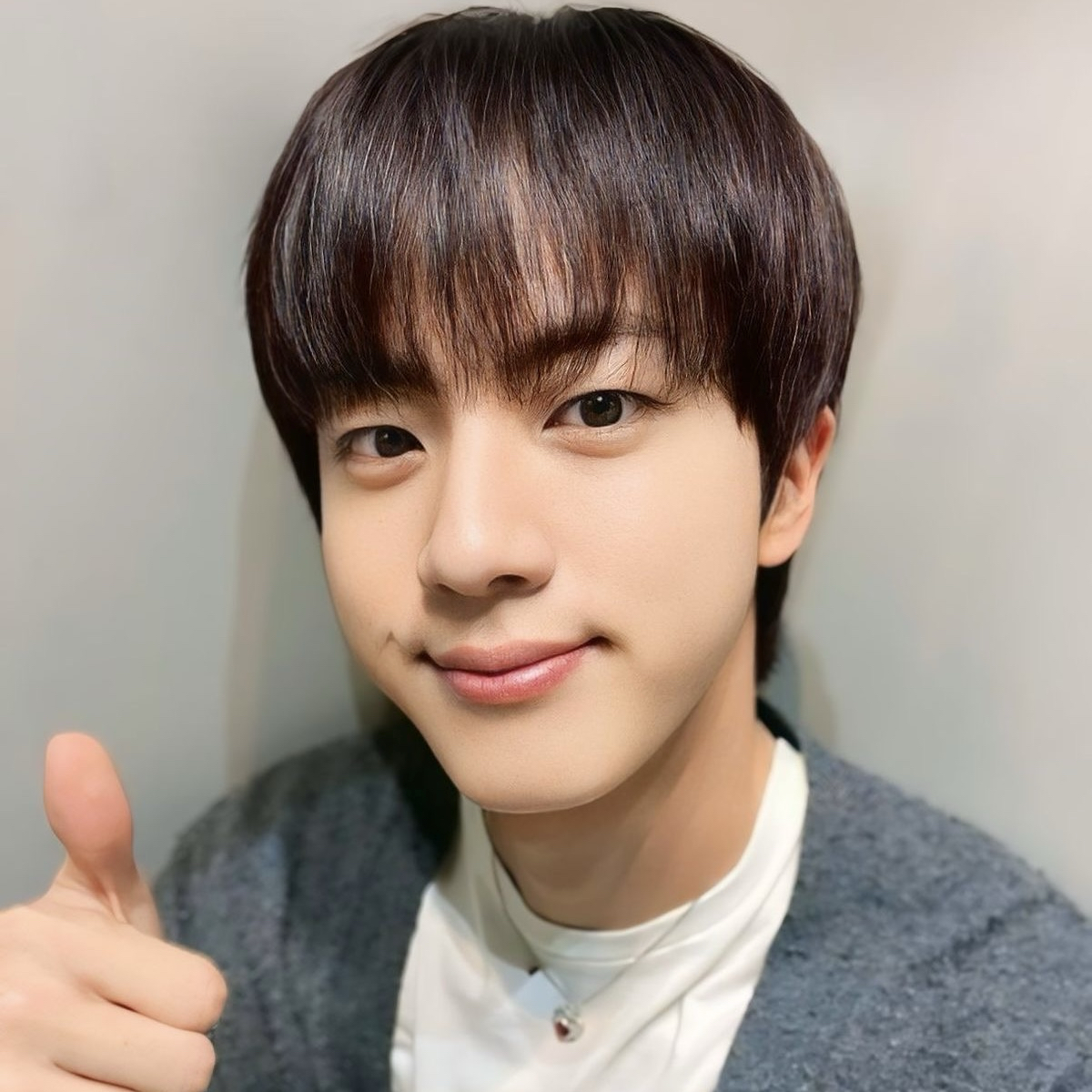 Recent activity shot of Jin (BTS)