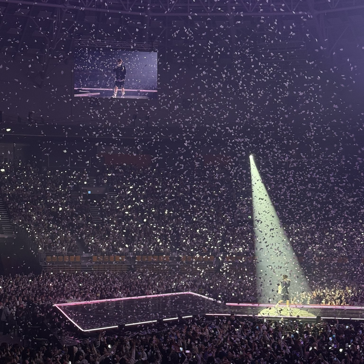 A moment captured by EXO's fan