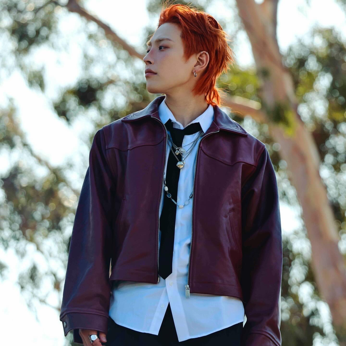 A moment captured by Hongjoong (ATEEZ)'s fan