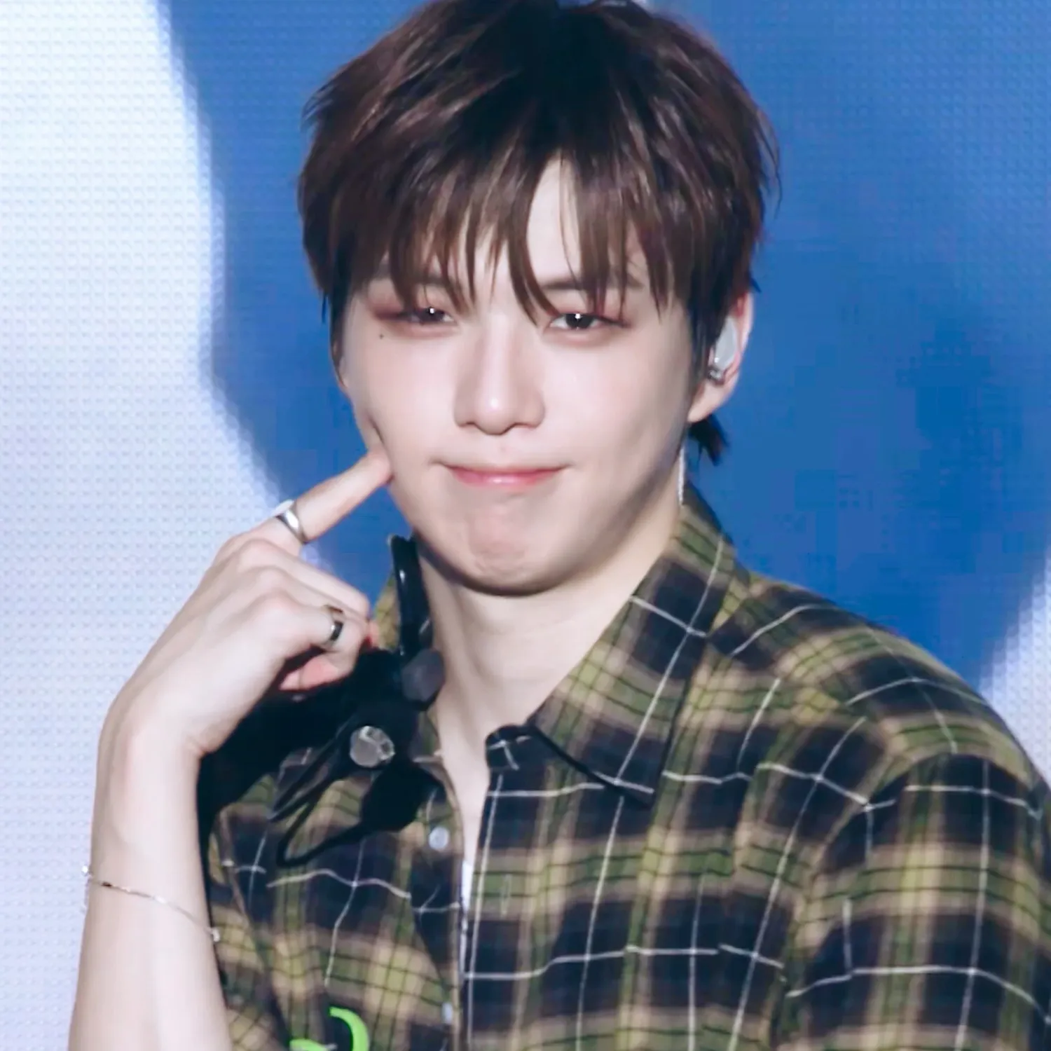 A moment captured by Kang Daniel's fan