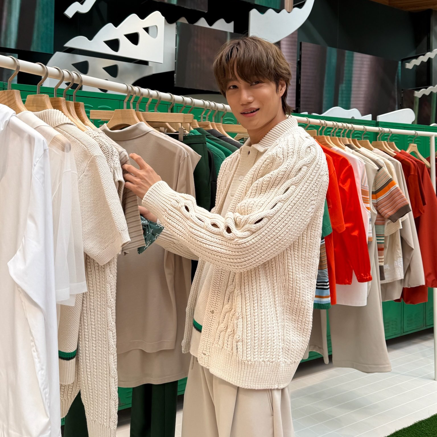 A moment captured by Kai (EXO)'s fan