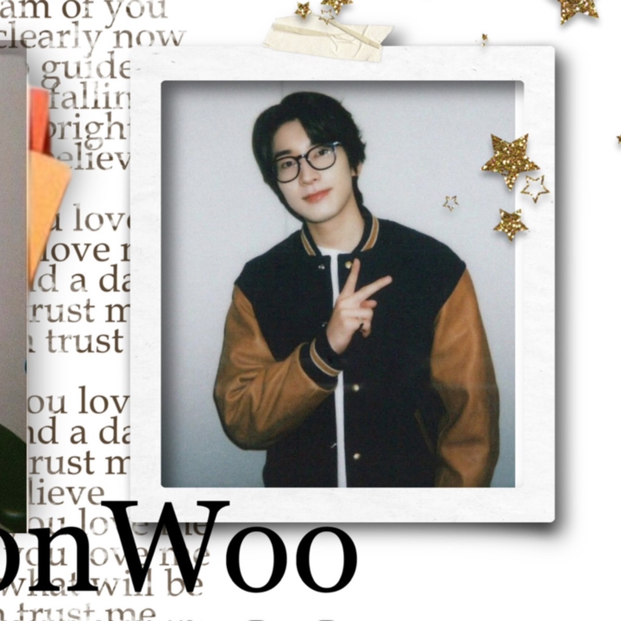 A moment captured by Wonwoo (SEVENTEEN)'s fan