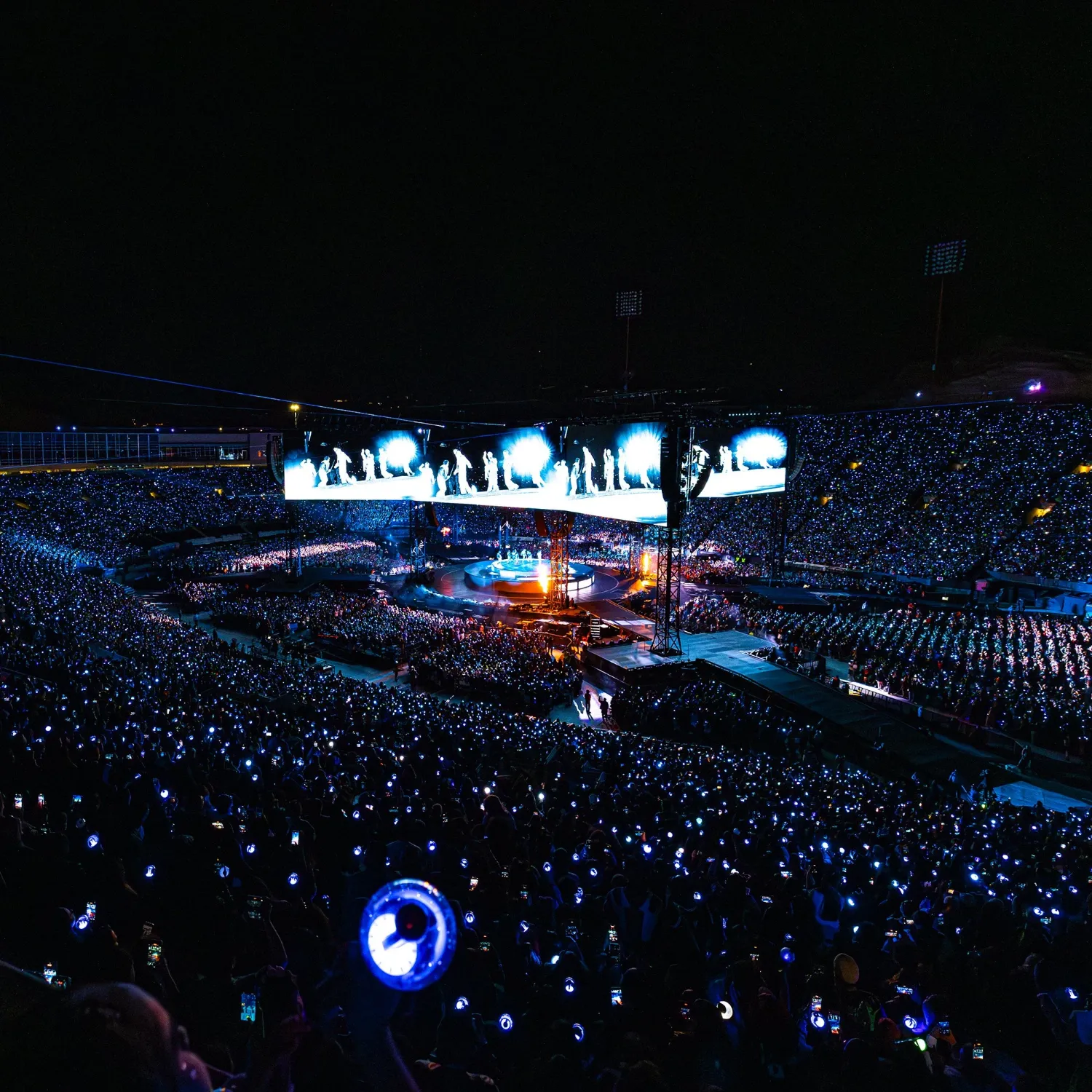 A moment captured by BTS's fan