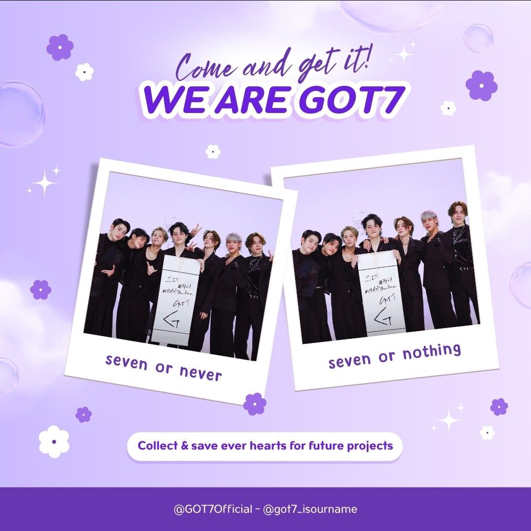 Recent activity shot of GOT7