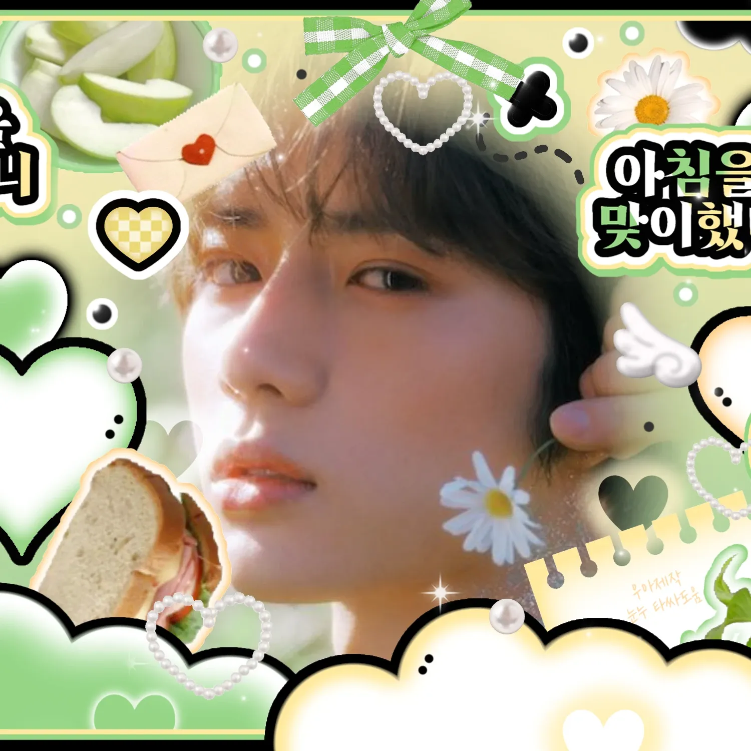 A moment captured by TOMORROW X TOGETHER's fan