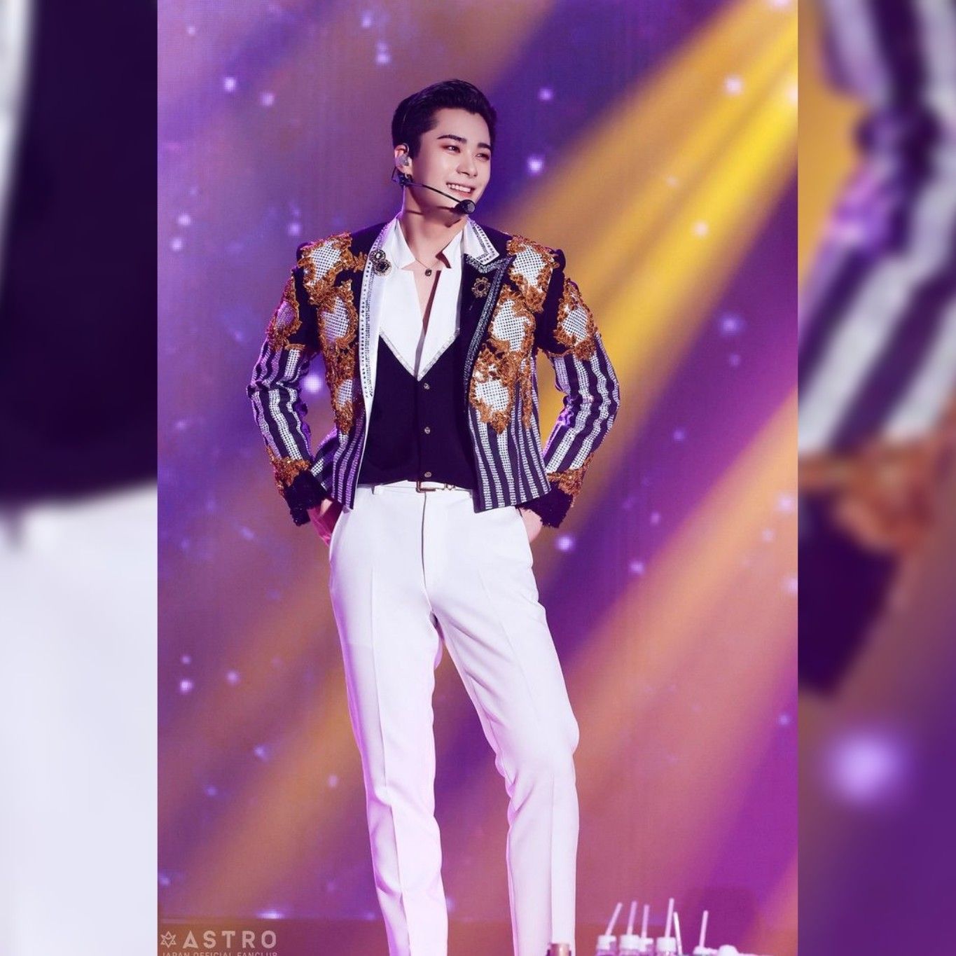 Recent activity shot of Moonbin (ASTRO)