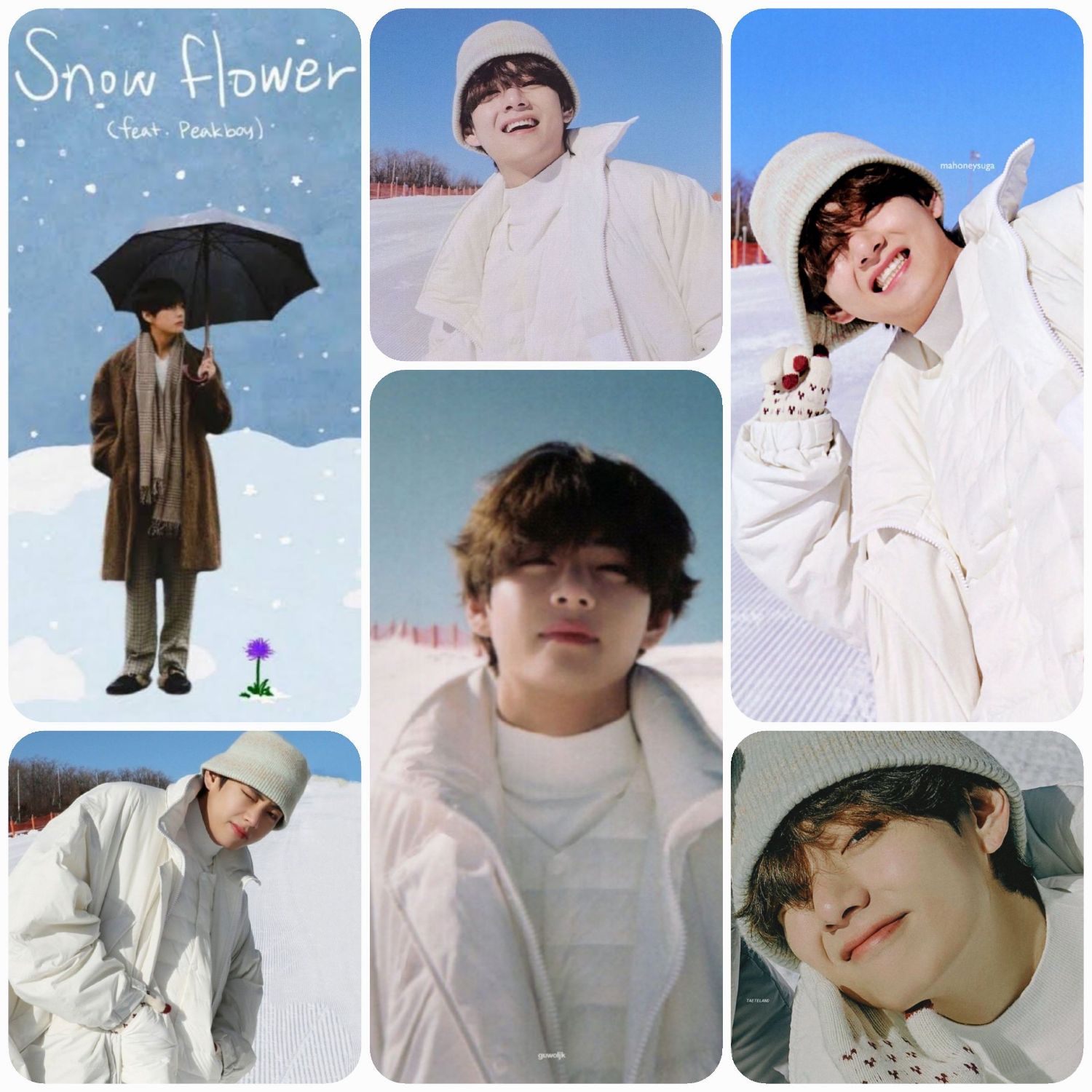 V (防弹少年团)粉丝拍下的瞬间