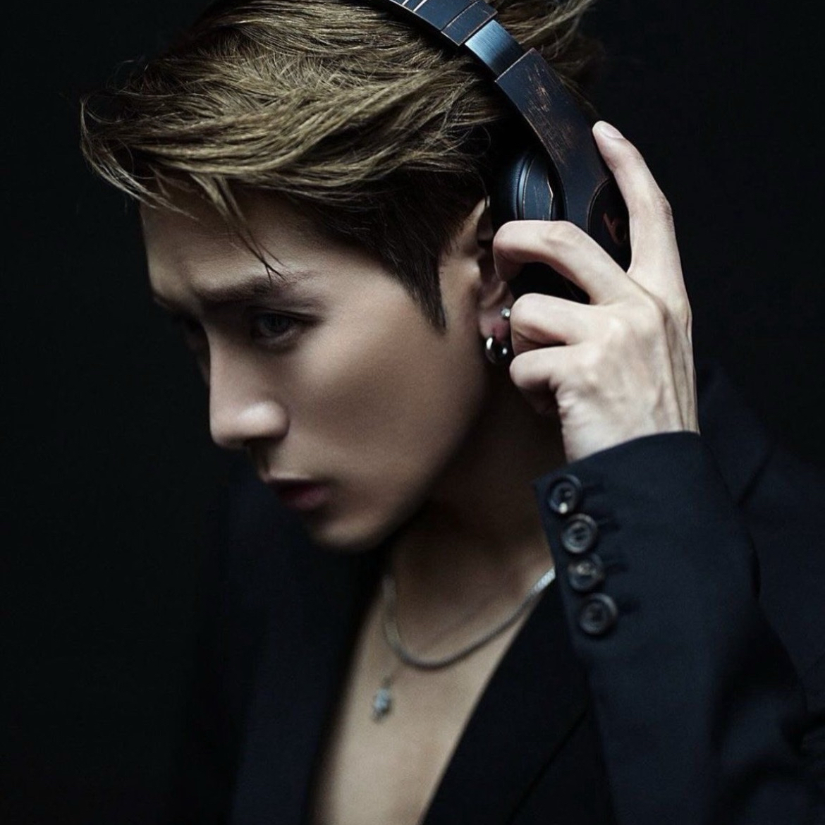 A moment captured by Jackson (GOT7)'s fan