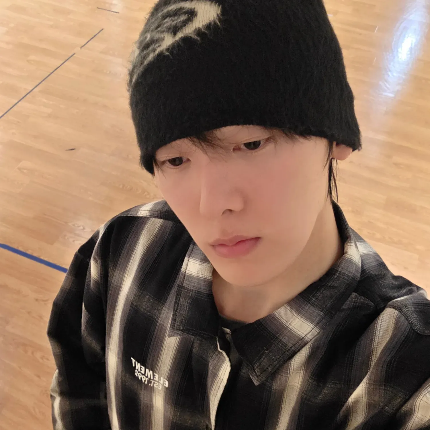 A moment captured by Sanha (ASTRO)'s fan