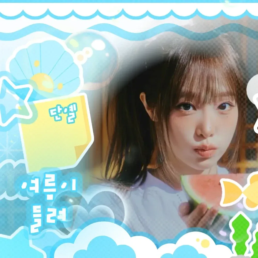 Behind-the-scenes cut of Choi Yena