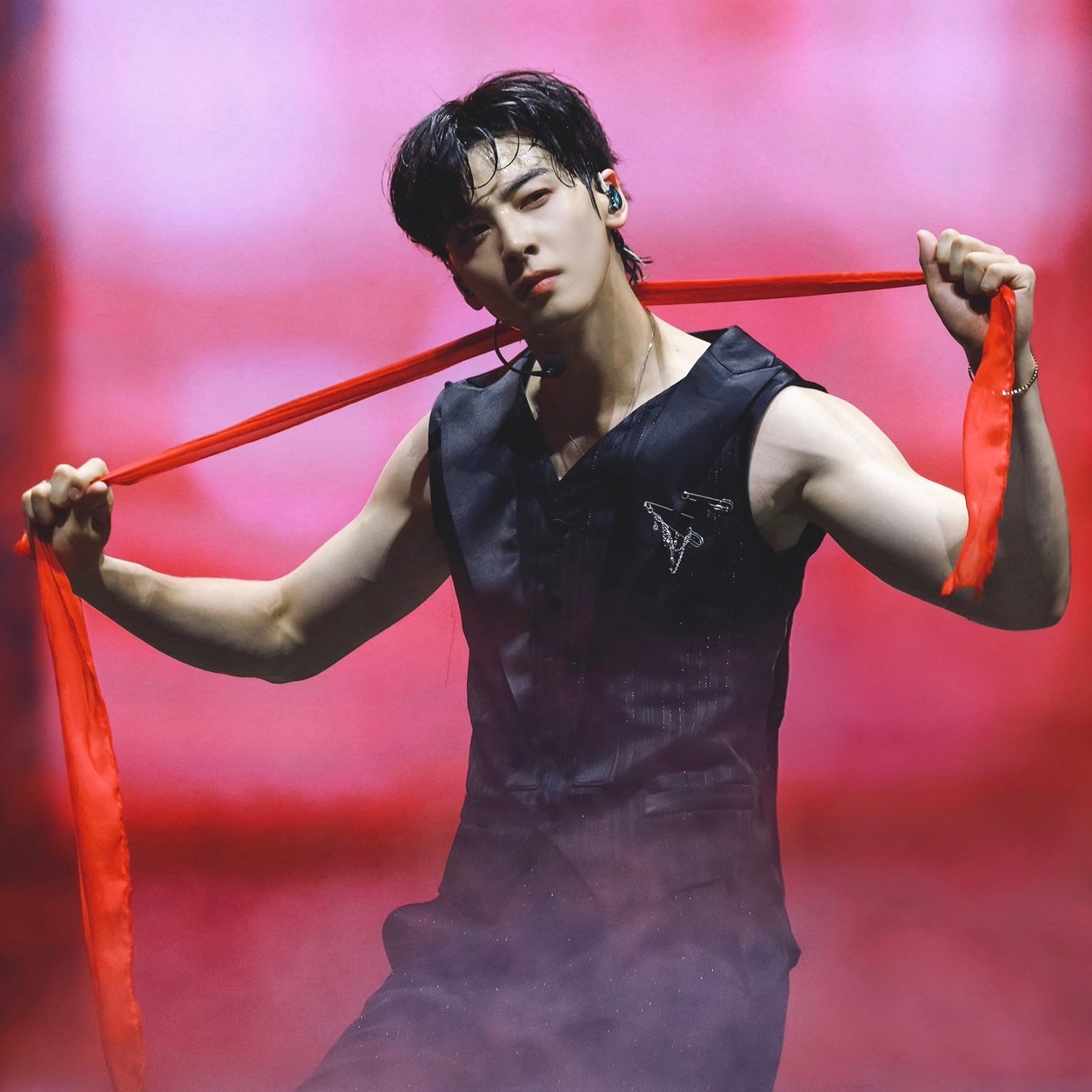 Recent activity shot of Eunwoo (ASTRO)