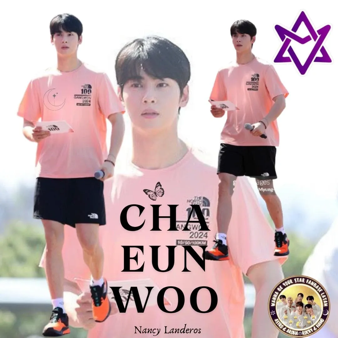 Recent activity shot of Eunwoo (ASTRO)