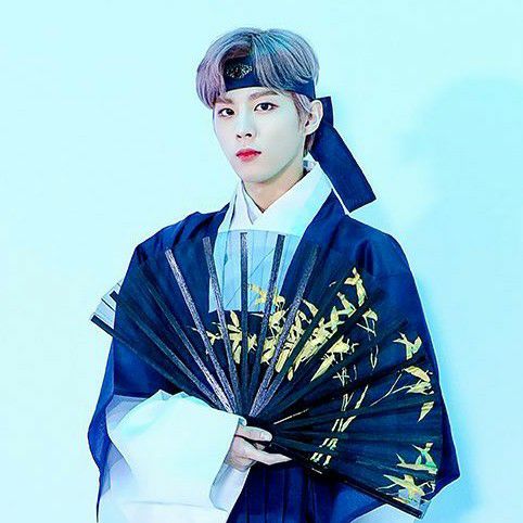 Recent activity shot of Kim Wooseok