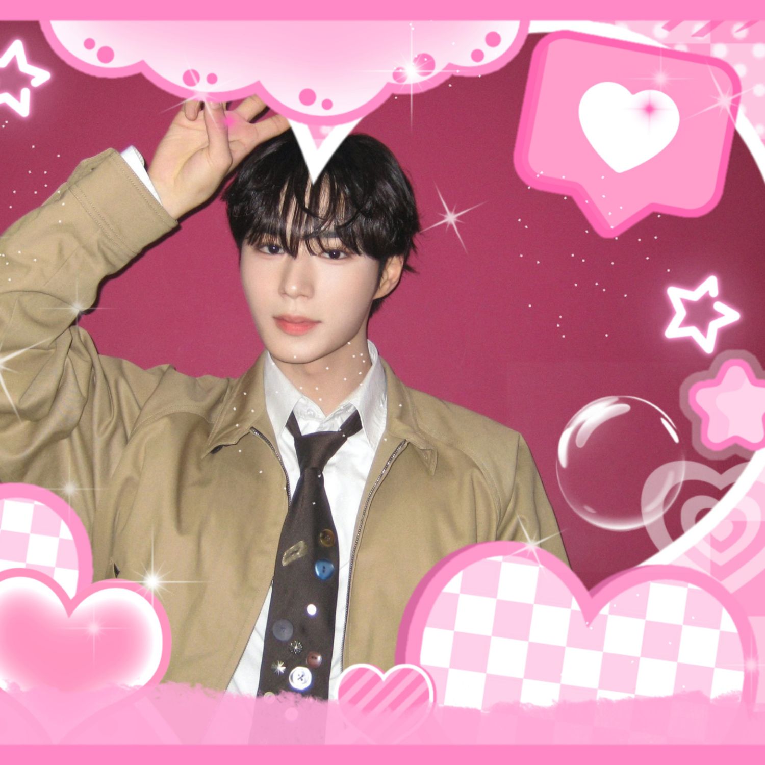 Behind-the-scenes cut of Kim Junseo (ALPHA DRIVE ONE)