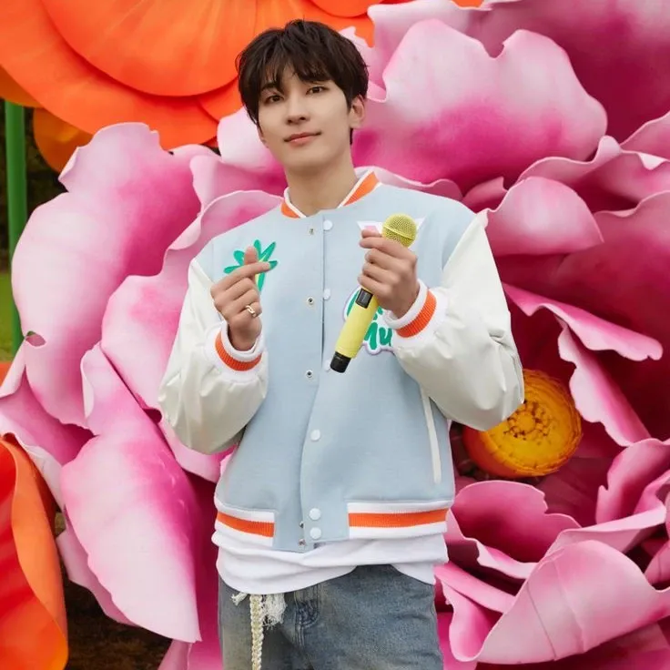 A moment captured by Wonwoo (SEVENTEEN)'s fan