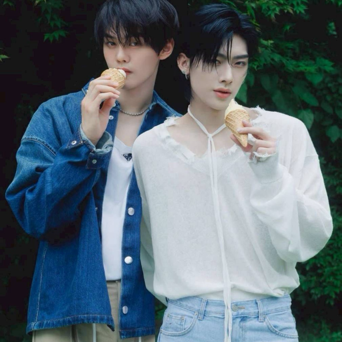 A moment captured by Ricky (ZEROBASEONE)'s fan