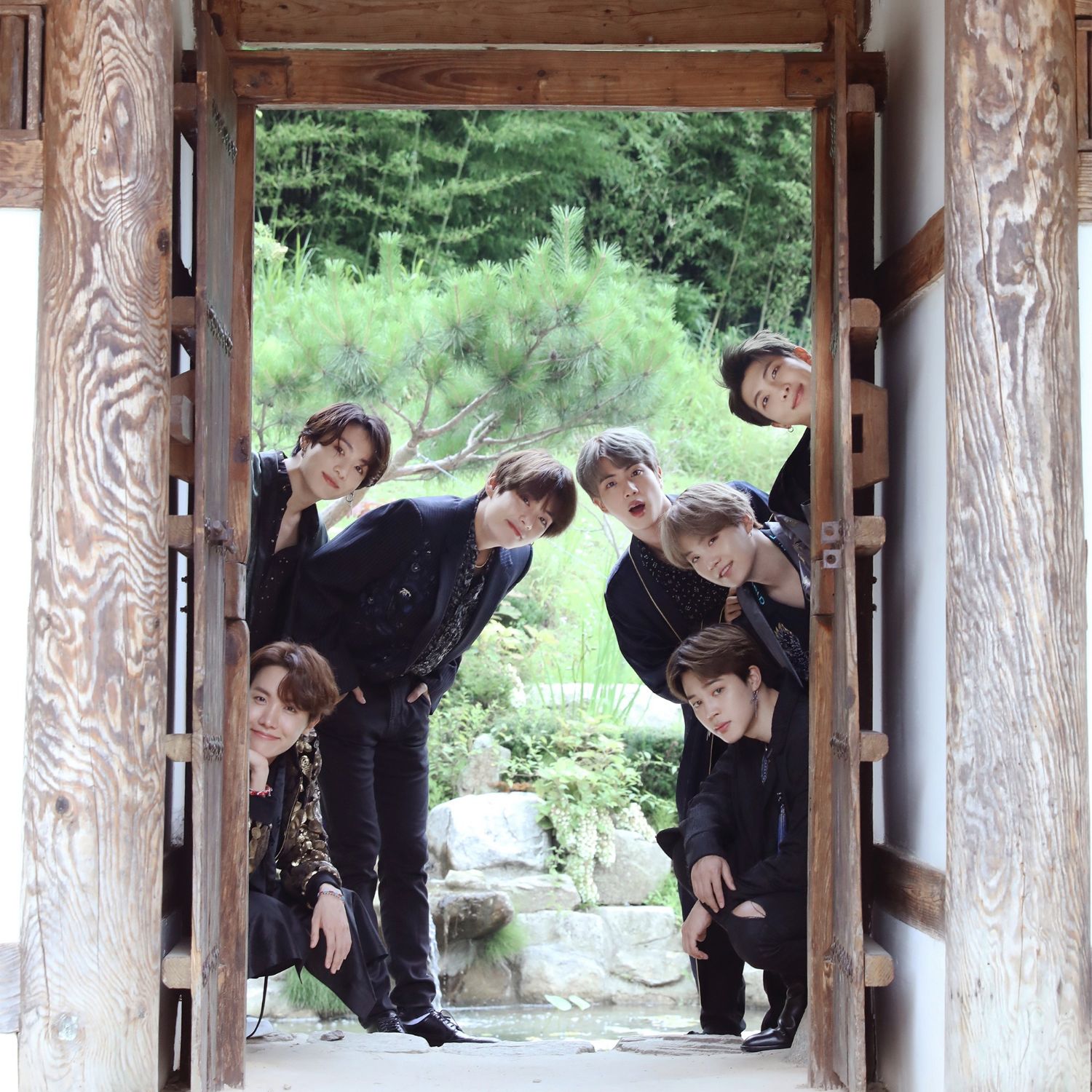 방탄소년단의 비하인드 컷