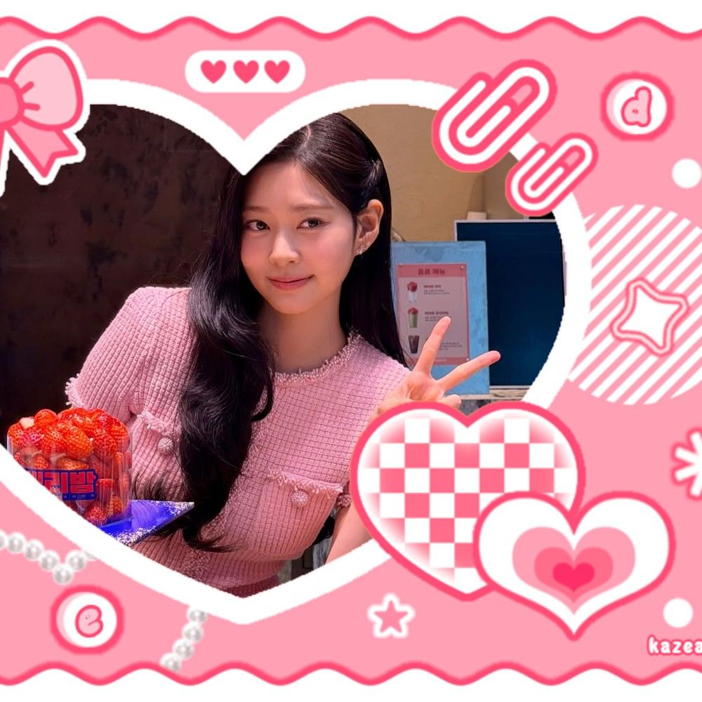 Behind-the-scenes cut of Kim Minju