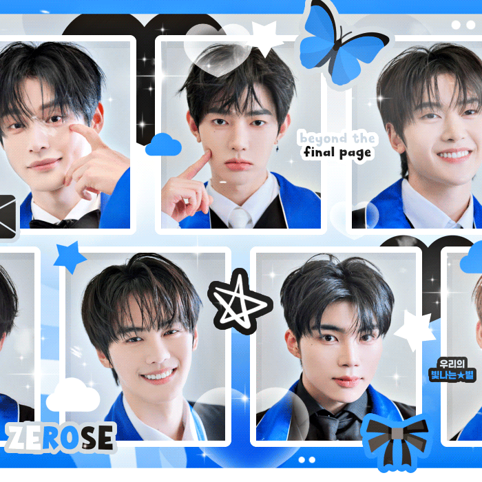 A moment captured by ZEROBASEONE's fan