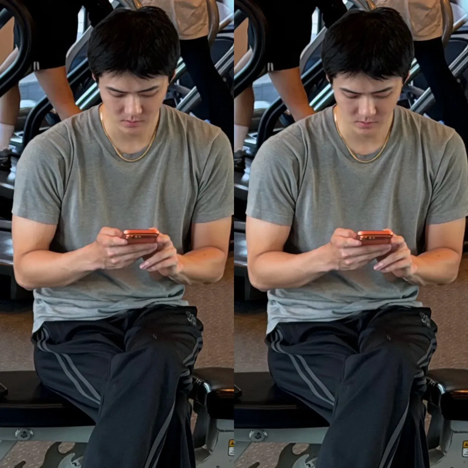 세훈 (EXO)의 비하인드 컷