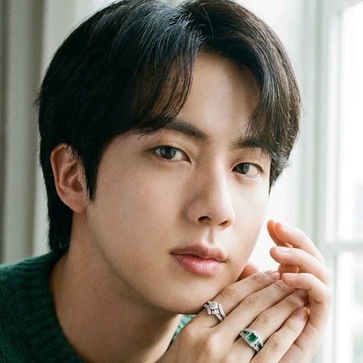 Recent activity shot of Jin (BTS)
