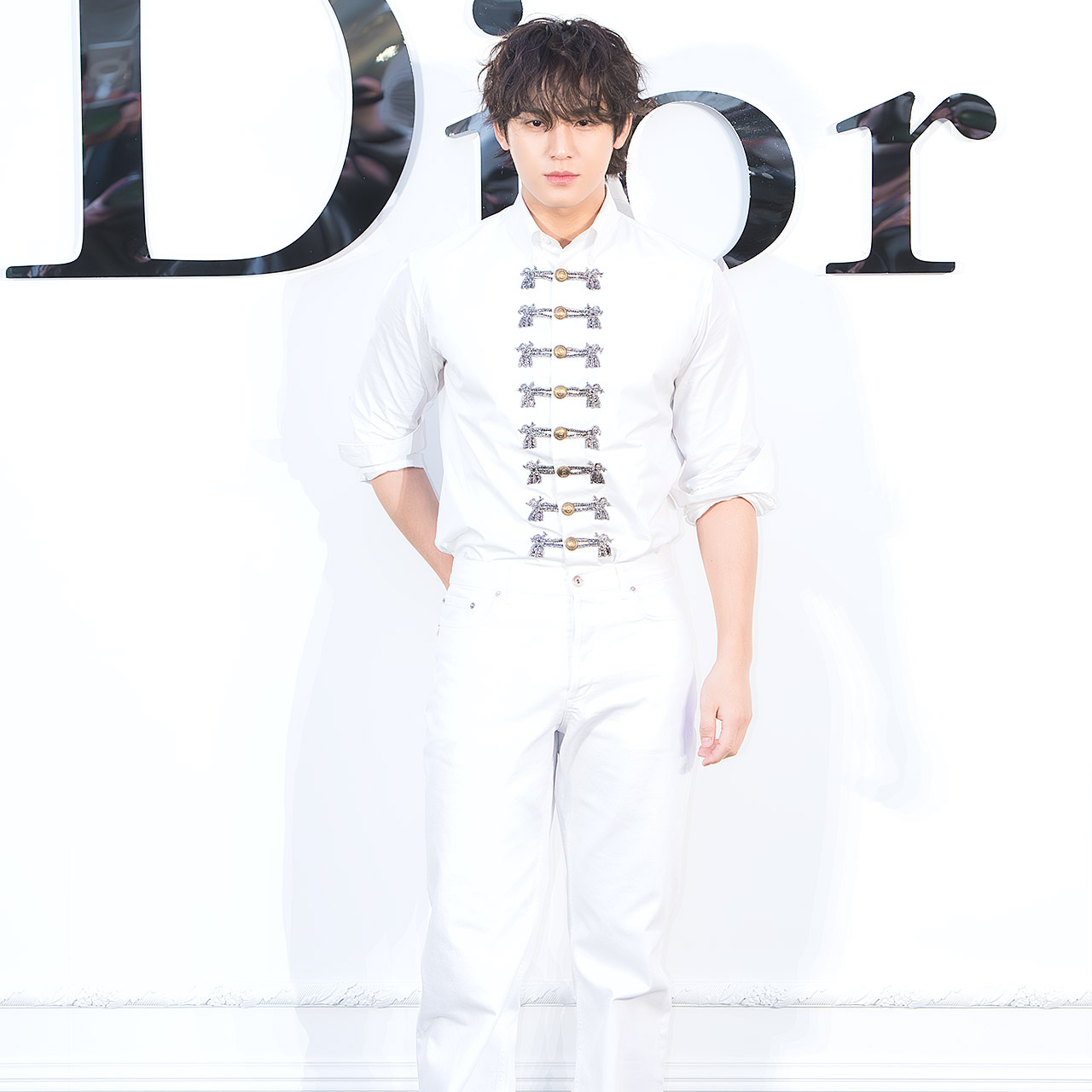 A moment captured by Mingyu (SEVENTEEN)'s fan