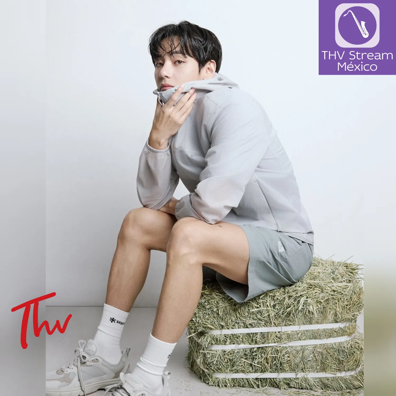 A moment captured by V (BTS)'s fan