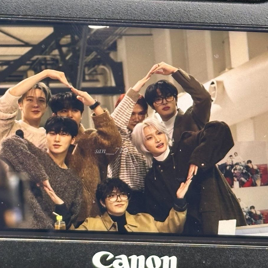 에이티즈의 비하인드 컷