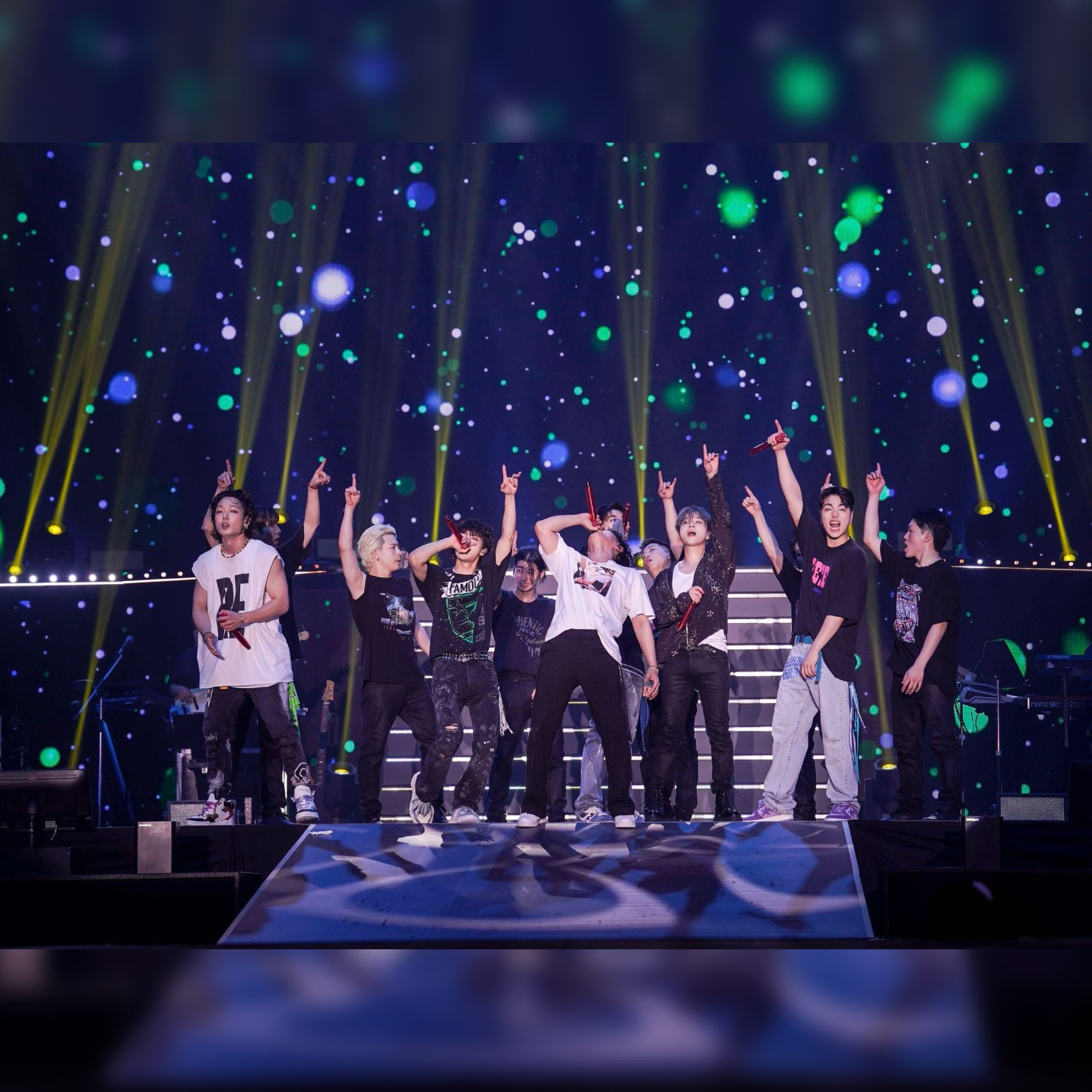 Momen yang diabadikan oleh penggemar iKON