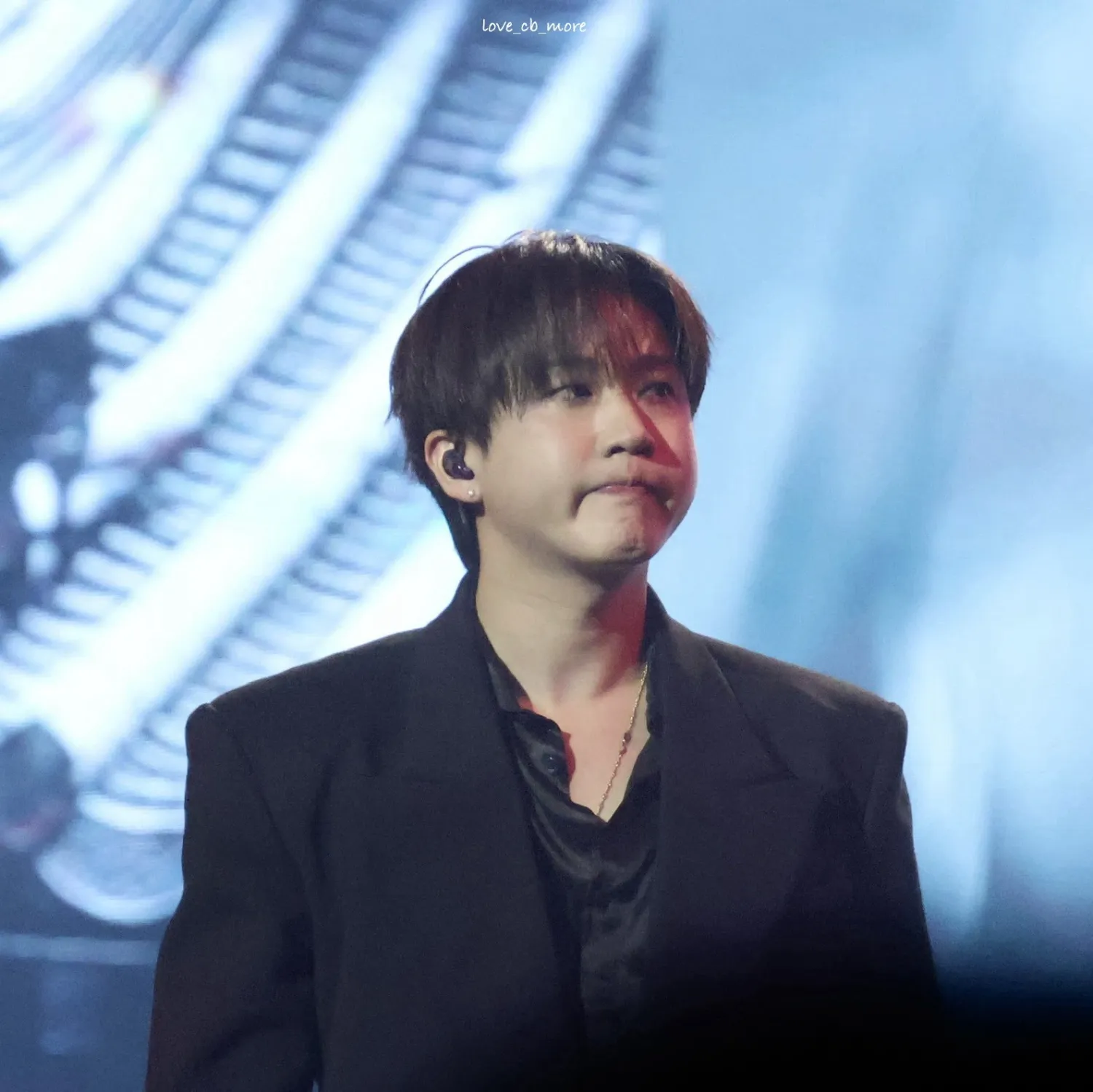 A moment captured by Changbin (Stray Kids)'s fan