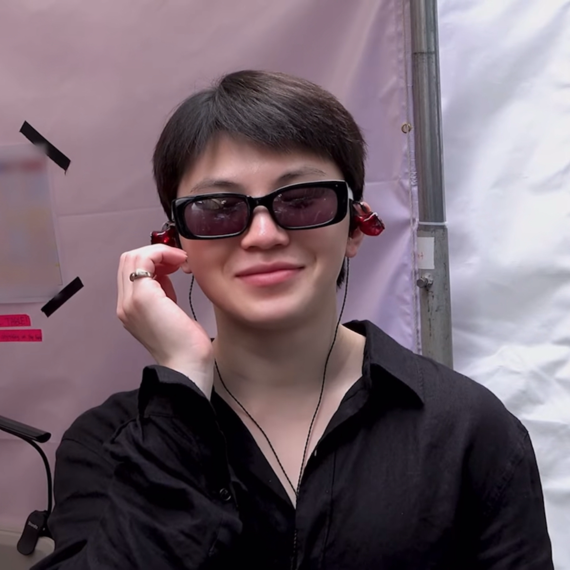 Behind-the-scenes cut of Woozi (SEVENTEEN)