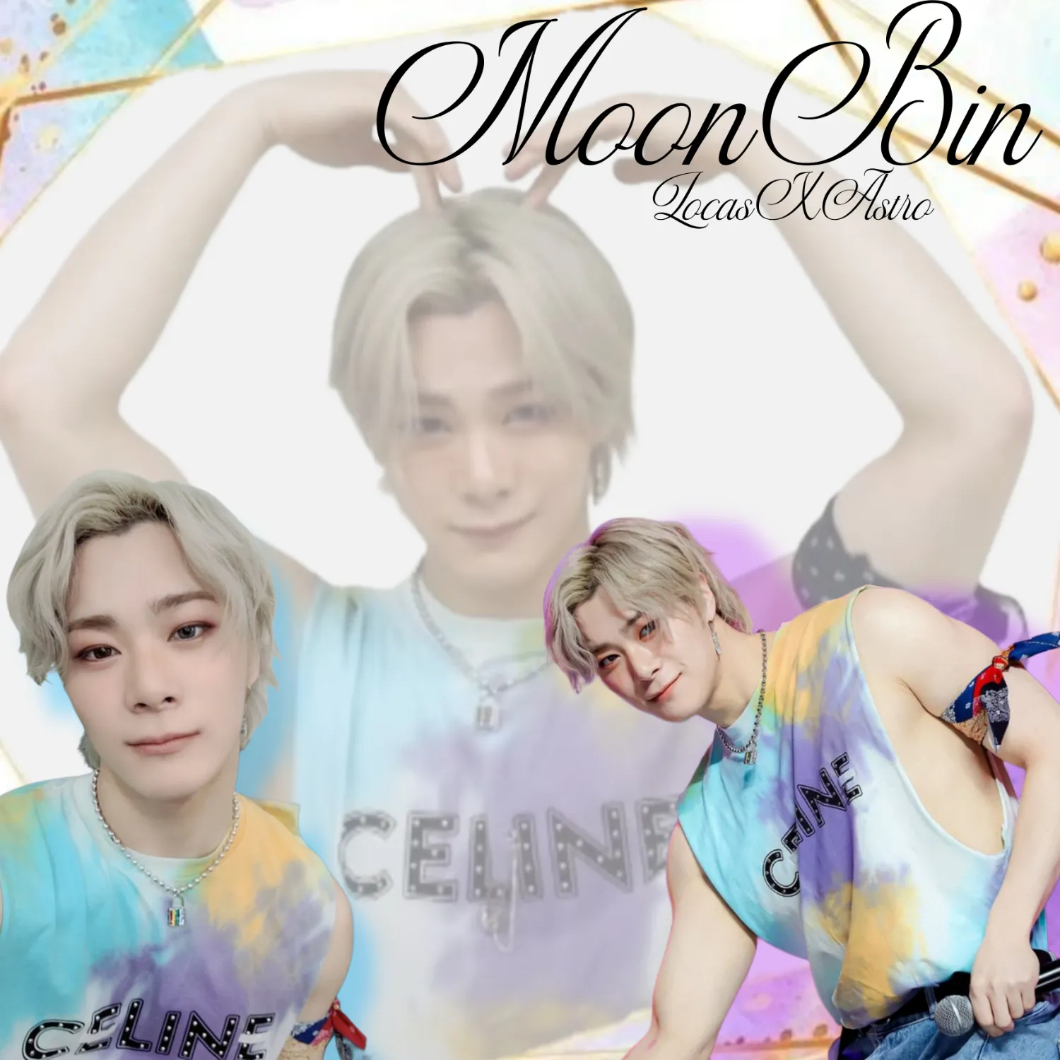 Recent activity shot of Moonbin (ASTRO)