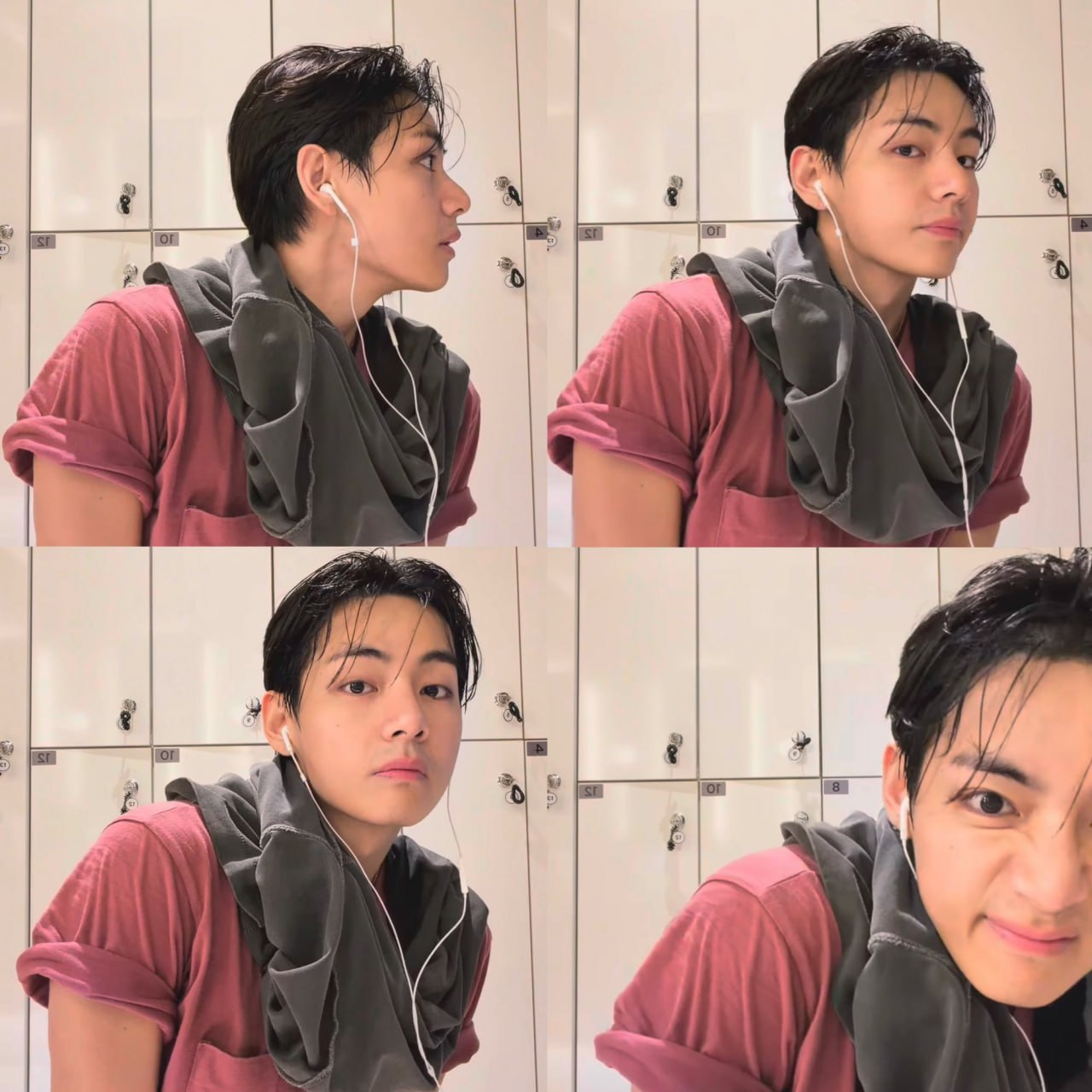 뷔 (방탄소년단) 최근 활동샷